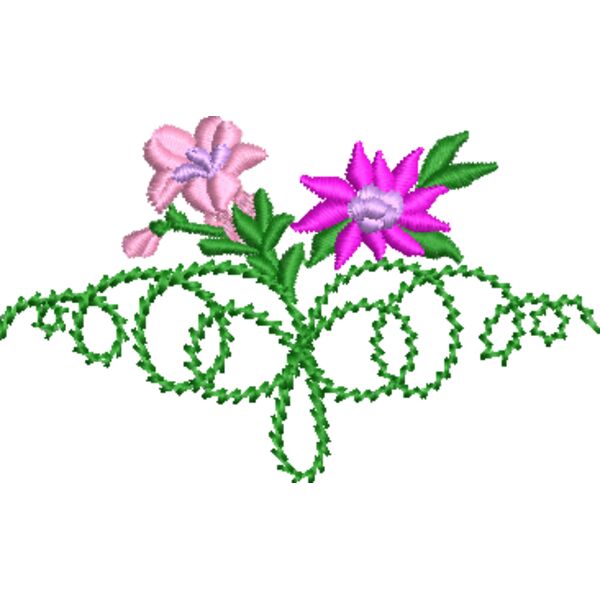 Blume 97 x 60 mm Miniaturansicht