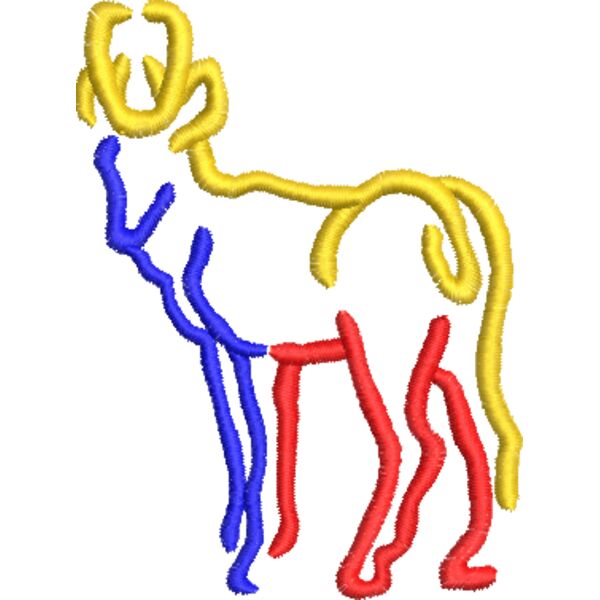 Antilope 75 x 100 mm Miniaturansicht