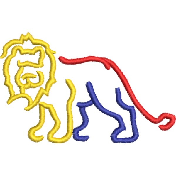 Löwe 100 x 63 mm Miniaturansicht