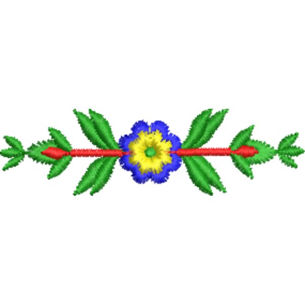 Blume 75 x 20 mm Miniaturansicht