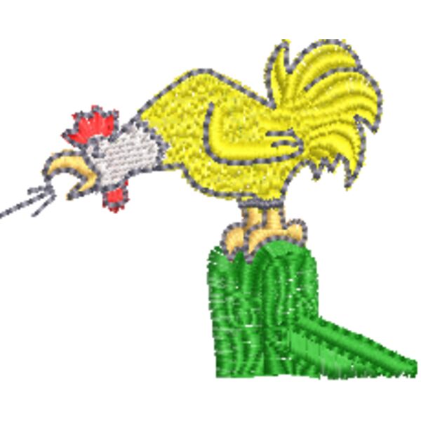 Hahn 60 x 50 mm Miniaturansicht