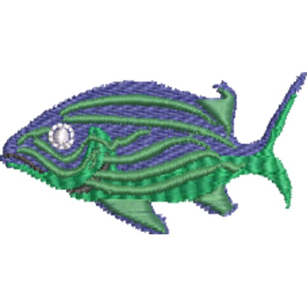 Fisch 60 x 32 mm Miniaturansicht