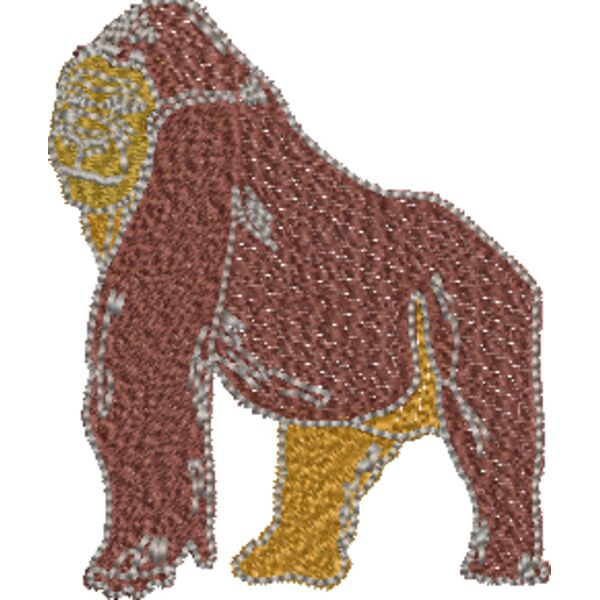 Affe 70 x 77 mm Miniaturansicht