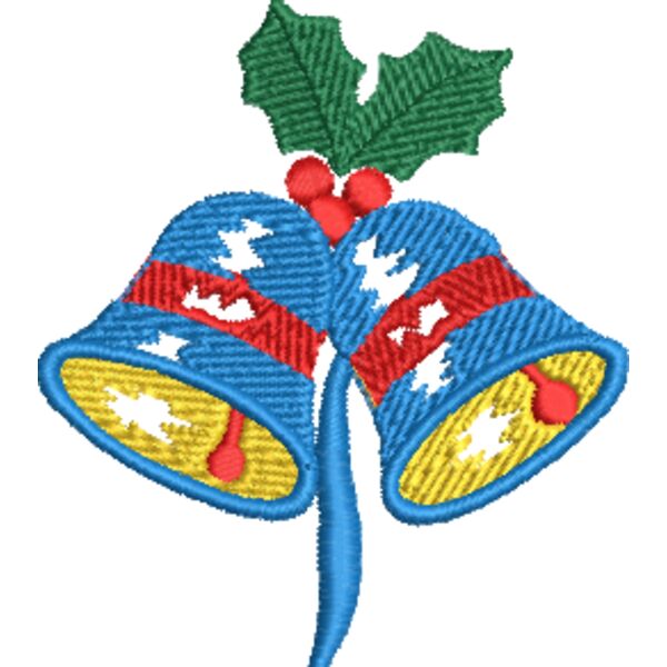 Weihnachtsglocken 70 x  80 mm Miniaturansicht