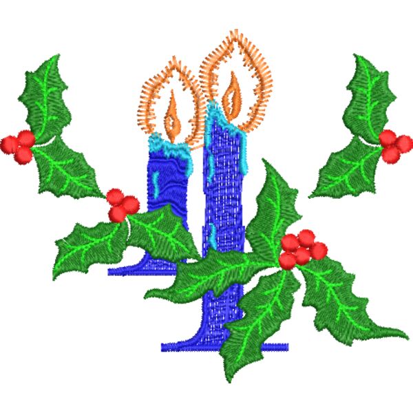 Weihnachtskerze 120 x 110 mm Miniaturansicht