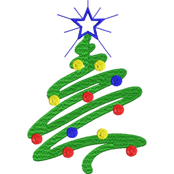 Weihnachtsbaum 100 x 150 mm Miniaturansicht