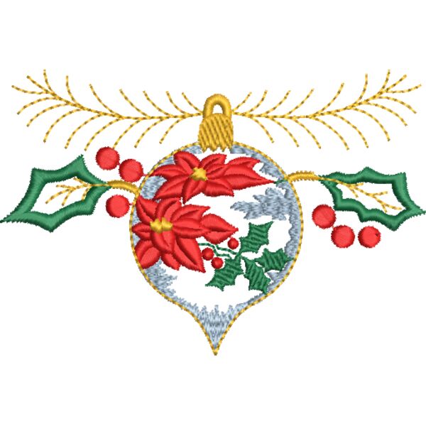 Weihnachtsschmuck 80 x 160 mm Miniaturansicht