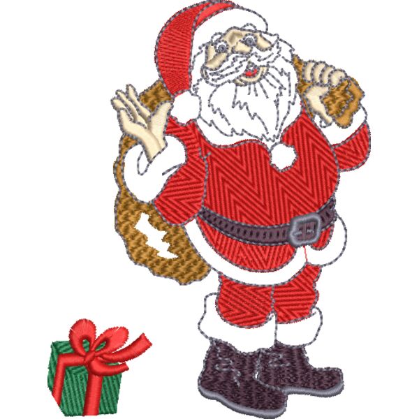 Weihnachtsmann 110 x 140 mm Miniaturansicht