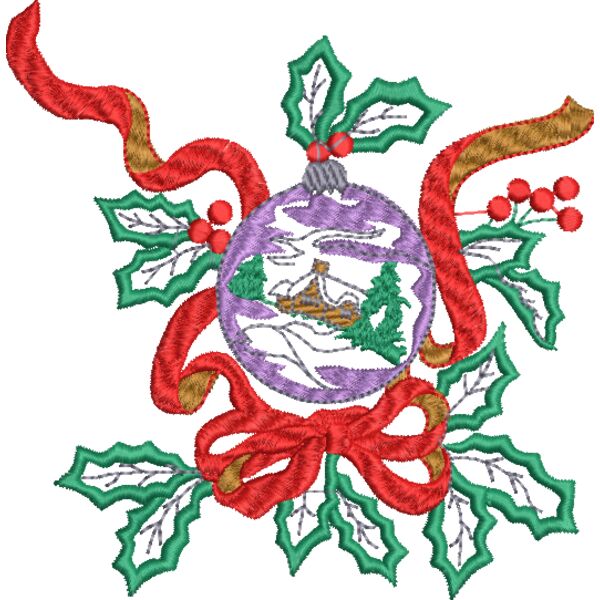 Weihnachten 140 x 140 mm Miniaturansicht