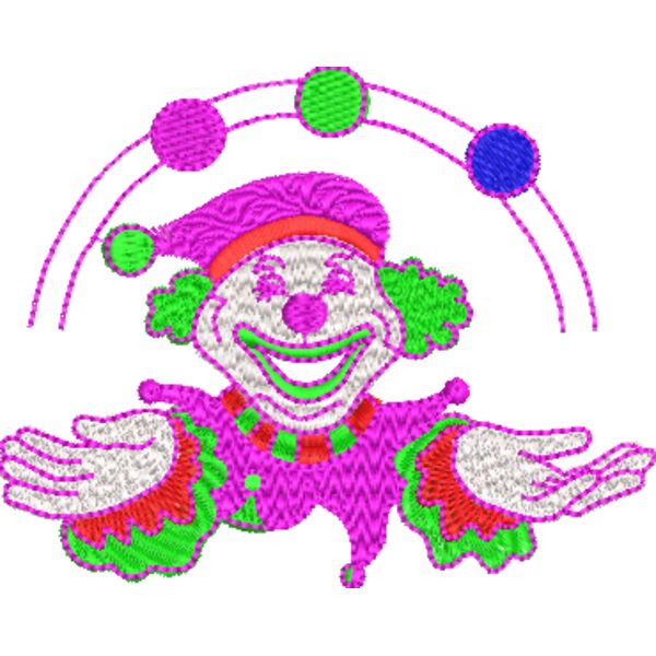 Clown 98 x 78 mm Miniaturansicht