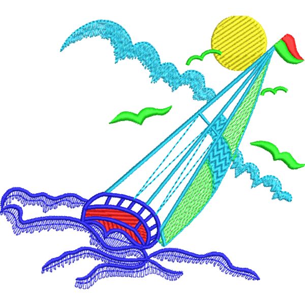 Yacht 170 x 150 mm Miniaturansicht