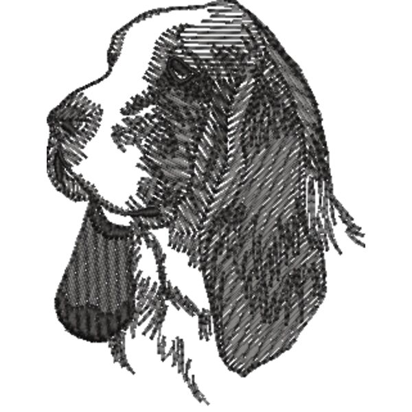 Basset Hound Schwarz Miniaturansicht