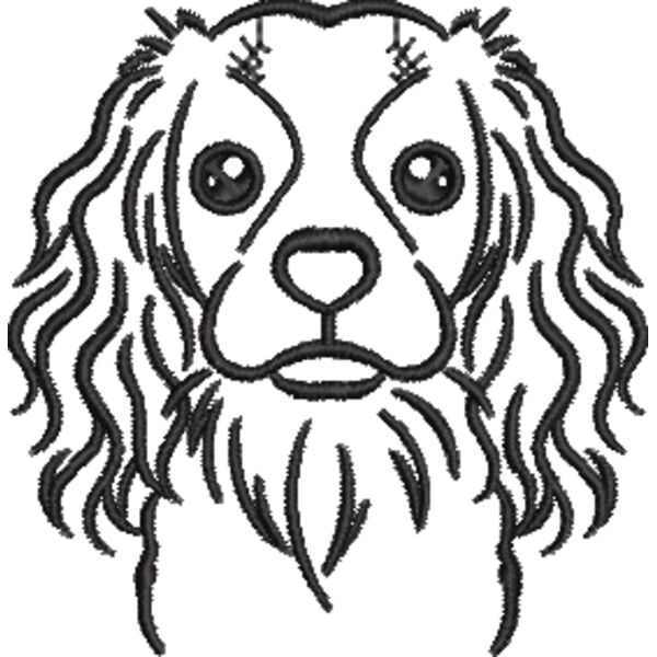 Cocker Spaniel 1 Schwarz Miniaturansicht