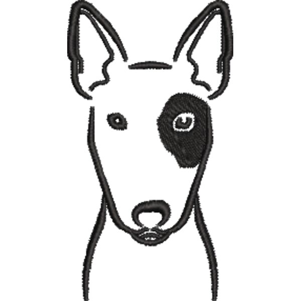 Bullterrier Schwarz Miniaturansicht