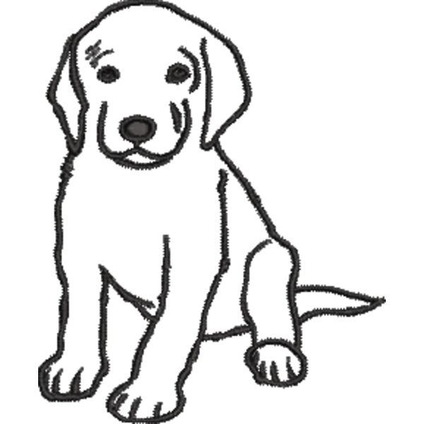 Golden Retriever 4 Schwarz Miniaturansicht