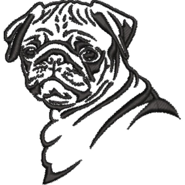 Mops 3 Schwarz Miniaturansicht