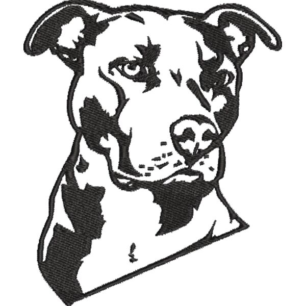 Pit Bull Schwarz Miniaturansicht