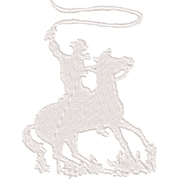 Cowboy 1 Weiß Miniaturansicht