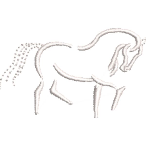 Pferd 1 Weiß Miniaturansicht