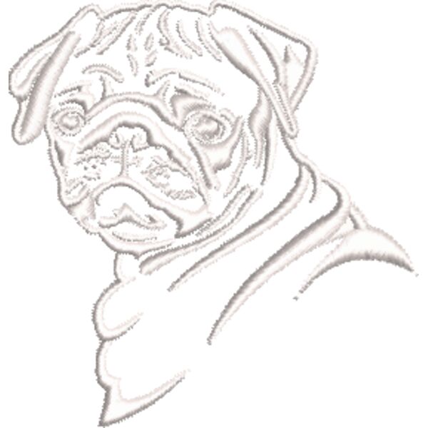 Mops 3 Weiß Miniaturansicht