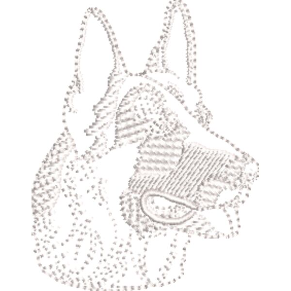 Deutscher Schäferhund Weiß Miniaturansicht