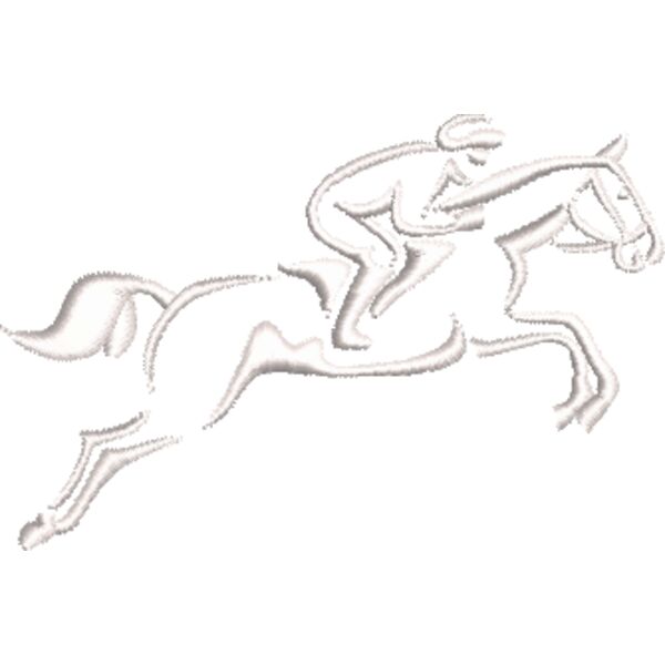 Pferd 33 Weiß Miniaturansicht