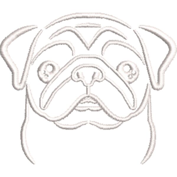 Mops 2 Weiß Miniaturansicht