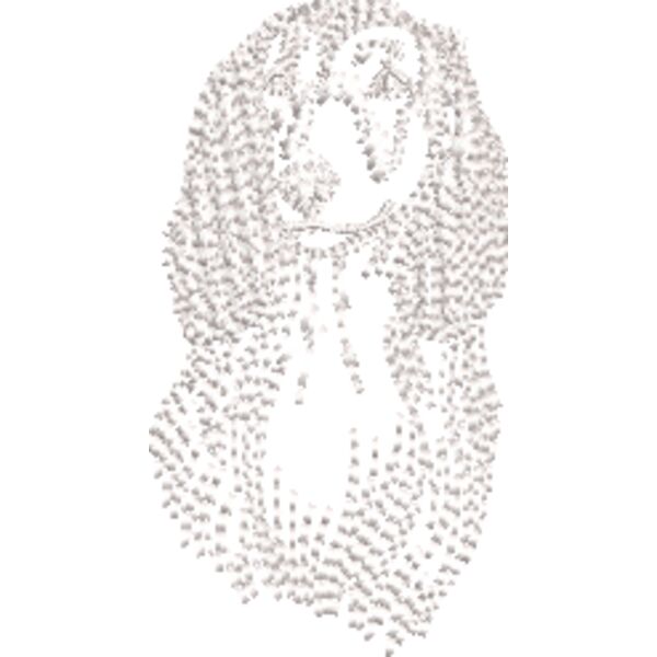 Dackel 1 Weiß Miniaturansicht