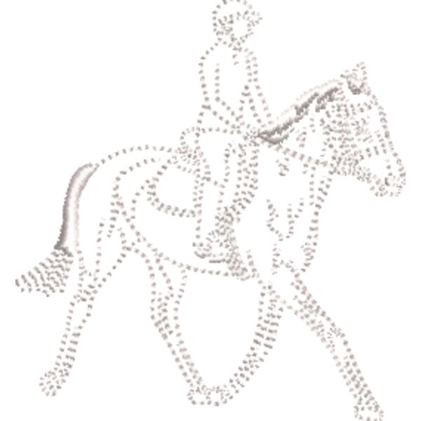 Pferd 26 Weiß Miniaturansicht