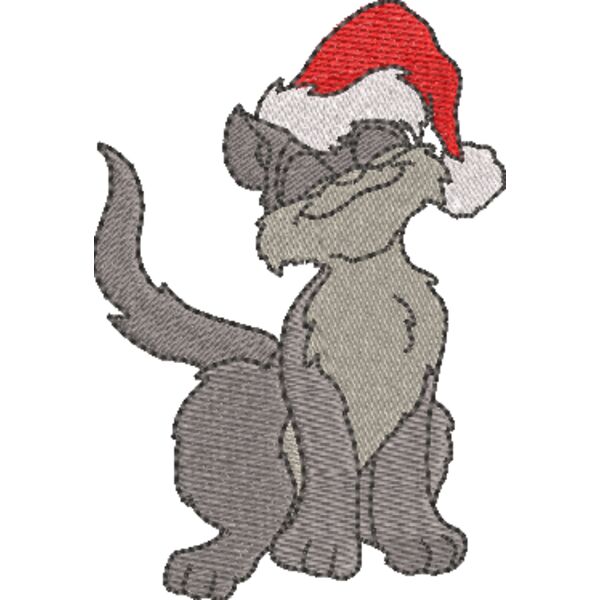 Weihnachtskatze Miniaturansicht