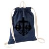 Denim Turnbeutel BG642 Miniaturansicht