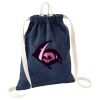 Denim Turnbeutel BG642 Miniaturansicht