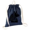 Denim Turnbeutel BG642 Miniaturansicht