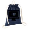 Denim Turnbeutel BG642 Miniaturansicht