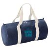 Denim Barrel Sporttasche BG646 Miniaturansicht