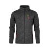 Männer Strickfleece-Jacke mit Stehkragen  E7700 Miniaturansicht
