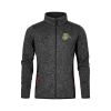 Männer Strickfleece-Jacke mit Stehkragen  E7700 Miniaturansicht