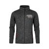 Männer Strickfleece-Jacke mit Stehkragen  E7700 Miniaturansicht