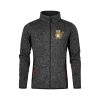Männer Strickfleece-Jacke mit Stehkragen  E7700 Miniaturansicht