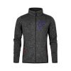Männer Strickfleece-Jacke mit Stehkragen  E7700 Miniaturansicht