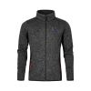 Männer Strickfleece-Jacke mit Stehkragen  E7700 Miniaturansicht