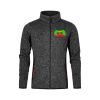 Männer Strickfleece-Jacke mit Stehkragen  E7700 Miniaturansicht