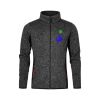 Männer Strickfleece-Jacke mit Stehkragen  E7700 Miniaturansicht