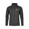 Männer Strickfleece-Jacke mit Stehkragen  E7700 Miniaturansicht