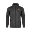 Männer Strickfleece-Jacke mit Stehkragen  E7700 Miniaturansicht