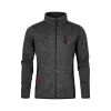 Männer Strickfleece-Jacke mit Stehkragen  E7700 Miniaturansicht