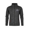 Männer Strickfleece-Jacke mit Stehkragen  E7700 Miniaturansicht
