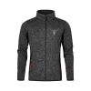 Männer Strickfleece-Jacke mit Stehkragen  E7700 Miniaturansicht