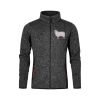 Männer Strickfleece-Jacke mit Stehkragen  E7700 Miniaturansicht