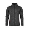 Männer Strickfleece-Jacke mit Stehkragen  E7700 Miniaturansicht